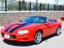 1999 Red /Black Leather Chevrolet Camaro (2G1FP32G6X2) with an 5.7L V8 MPI "LS1" engine, 6 Speed Manual transmission, located at 450 N Russell, Missoula, MT, 59801, (406) 543-6600, 46.874496, -114.017433 - Truly a beautiful car we sold this beauty about 10 years ago and was driven a few hundred miles in that time and was stored indoors Runs,drives and looks as it should all original no modifications True SS convertible with SLP upgrades (we're not certain what those are exactly as there isn't - Photo#3