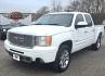 2008 White /Black Leather GMC Sierra 1500 Denali (2GTEK638381) with an 6.2L V8 SFI engine, Automatic transmission, located at 450 N Russell, Missoula, MT, 59801, (406) 543-6600, 46.874496, -114.017433 - Photo#1