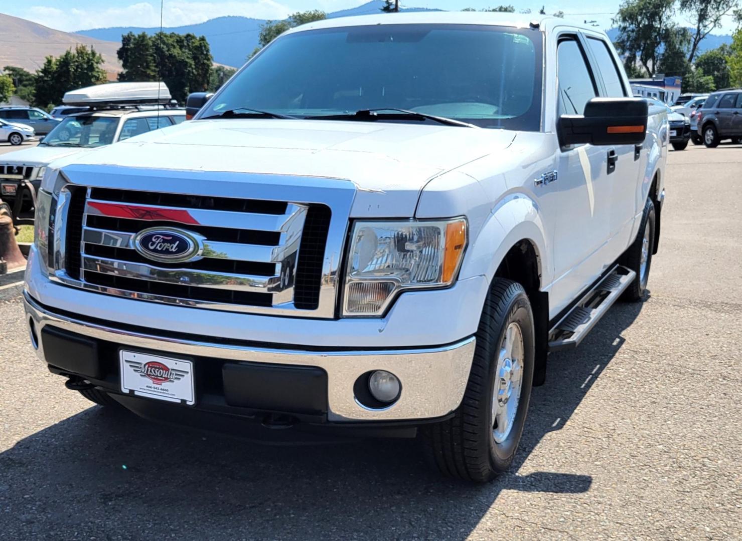 2011 White /Black Ford F-150 XLT (1FTFW1EF0BK) with an 5.0L V8 engine, 4-Speed Automatic transmission, located at 450 N Russell, Missoula, MT, 59801, (406) 543-6600, 46.874496, -114.017433 - Photo#1