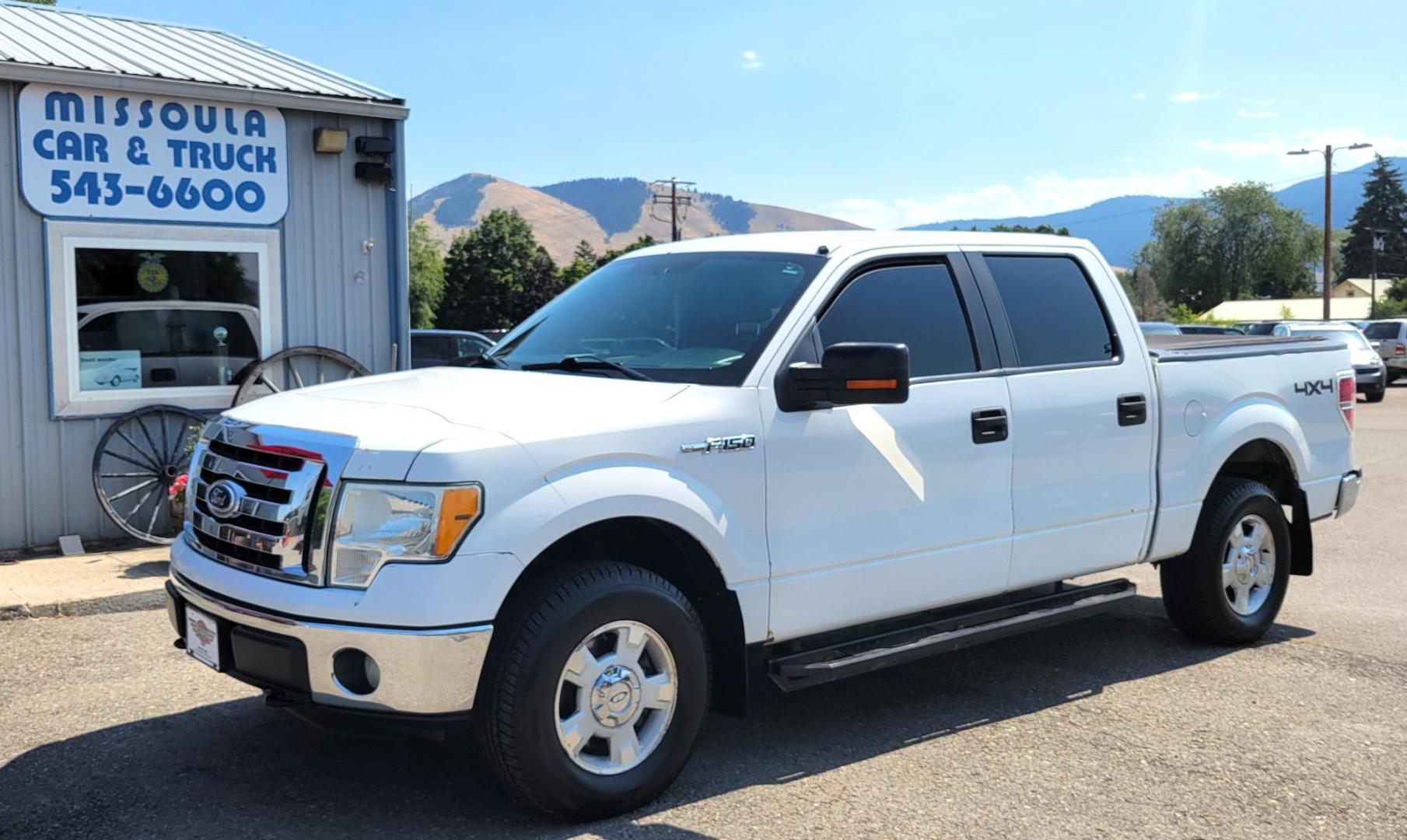 2011 White /Black Ford F-150 XLT (1FTFW1EF0BK) with an 5.0L V8 engine, 4-Speed Automatic transmission, located at 450 N Russell, Missoula, MT, 59801, (406) 543-6600, 46.874496, -114.017433 - Photo#0