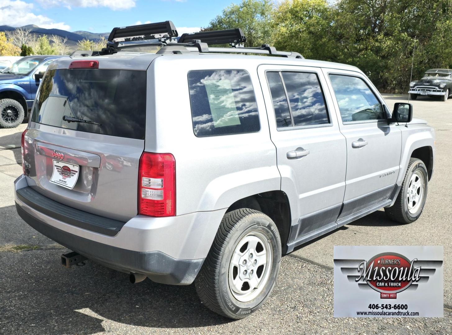 2015 Silver Jeep Patriot Sport 4WD (1C4NJRBB0FD) with an 2.4L L4 DOHC 16V engine, Automatic transmission, located at 450 N Russell, Missoula, MT, 59801, (406) 543-6600, 46.874496, -114.017433 - Nice Clean SUV. 4 Wheel Drive. Automatic Transmission. Air. Cruise. Tilt. Power Windows. - Photo#7