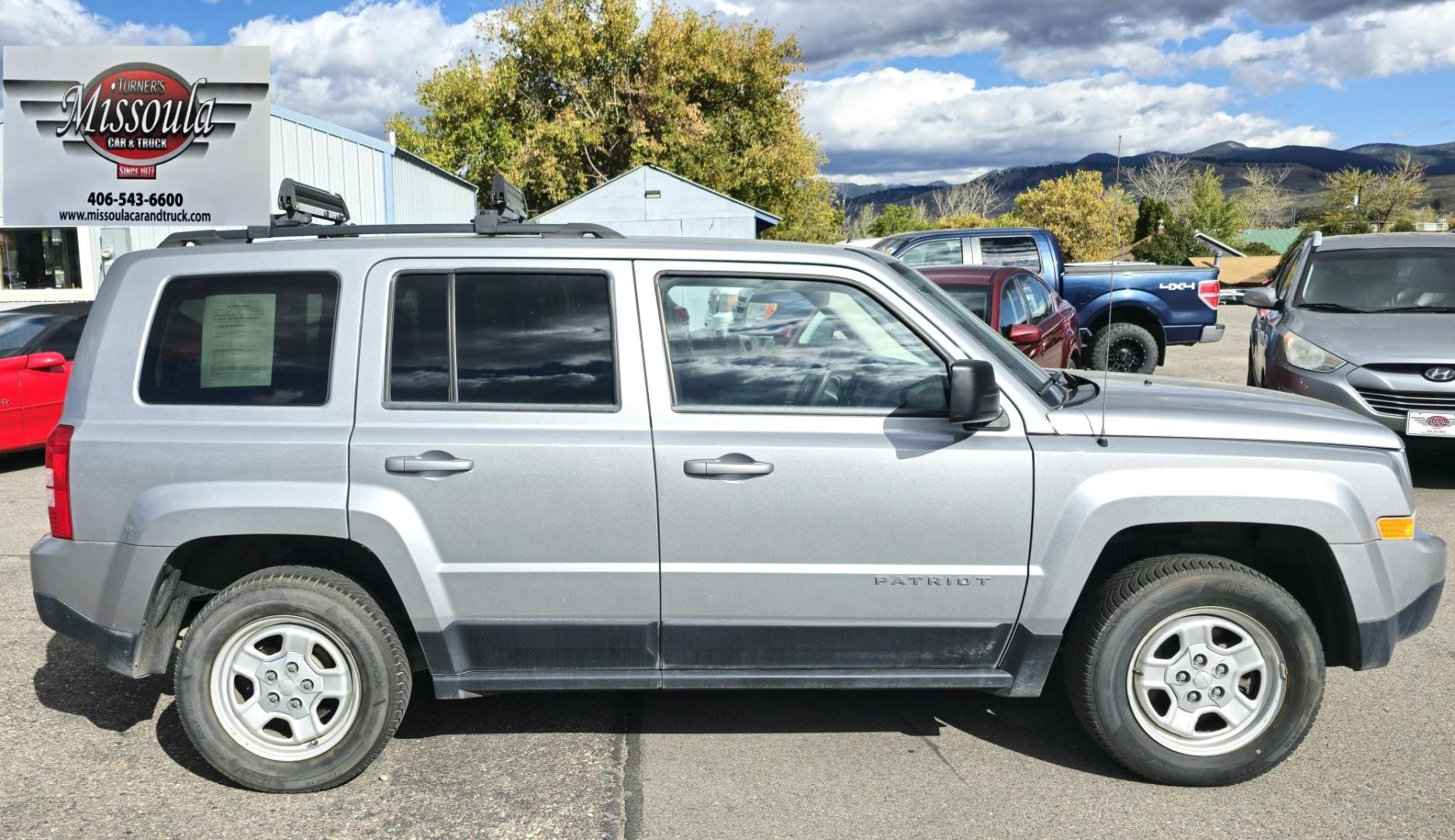 2015 Silver Jeep Patriot Sport 4WD (1C4NJRBB0FD) with an 2.4L L4 DOHC 16V engine, Automatic transmission, located at 450 N Russell, Missoula, MT, 59801, (406) 543-6600, 46.874496, -114.017433 - Nice Clean SUV. 4 Wheel Drive. Automatic Transmission. Air. Cruise. Tilt. Power Windows. - Photo#6