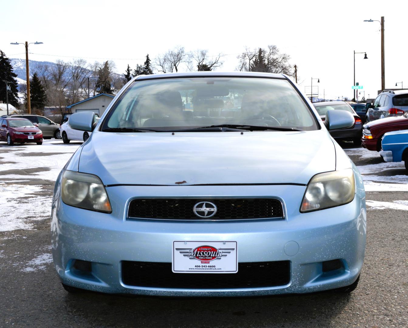 2006 Blue Scion tC Sport Coupe (JTKDE177460) with an 2.4L L4 DOHC 16V engine, 5-Speed Manual transmission, located at 450 N Russell, Missoula, MT, 59801, (406) 543-6600, 46.874496, -114.017433 - Nice little Coupe. Only 119K Miles. 5 Speed Manual Transmission. Air Conditioning. Power Sunroof. Power Windows. Cruise Control. AM FM Sat. Cd Deck. - Photo#1