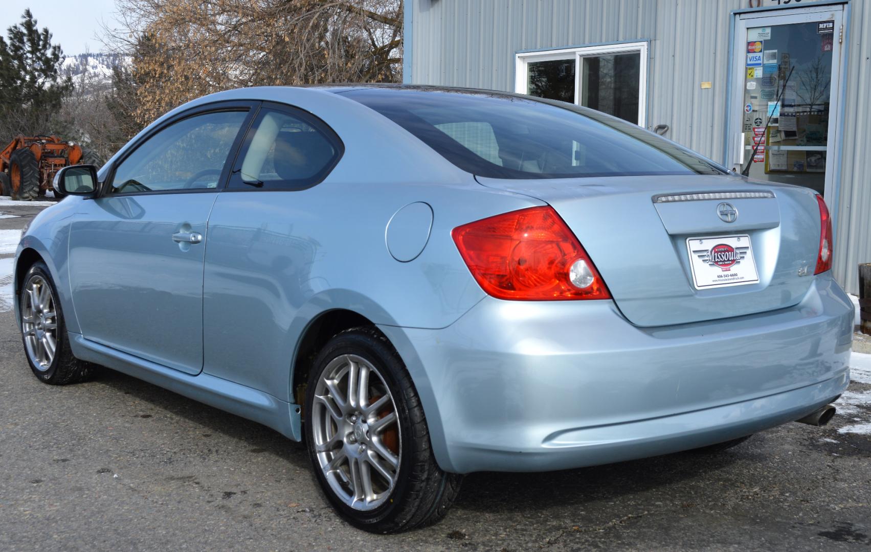 2006 Blue Scion tC Sport Coupe (JTKDE177460) with an 2.4L L4 DOHC 16V engine, 5-Speed Manual transmission, located at 450 N Russell, Missoula, MT, 59801, (406) 543-6600, 46.874496, -114.017433 - Nice little Coupe. Only 119K Miles. 5 Speed Manual Transmission. Air Conditioning. Power Sunroof. Power Windows. Cruise Control. AM FM Sat. Cd Deck. - Photo#5