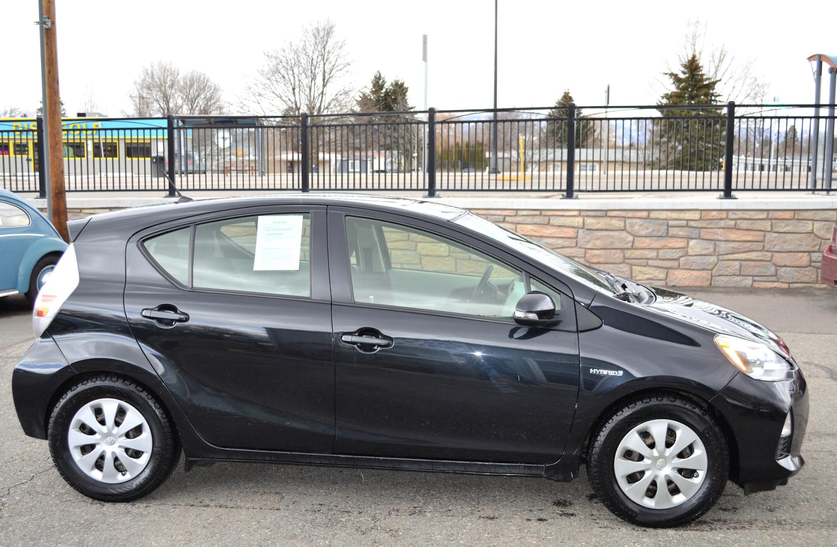 2012 Black Toyota Prius c One (JTDKDTB31C1) with an 1.5L L4 DOHC 16V HYBRID engine, Continuously Variable Transmission transmission, located at 450 N Russell, Missoula, MT, 59801, (406) 543-6600, 46.874496, -114.017433 - Nice Little Hybrid. Great Fuel Economy. Air. Cruise. Tilt. Bluetooth. Power Windows and Locks. - Photo#4