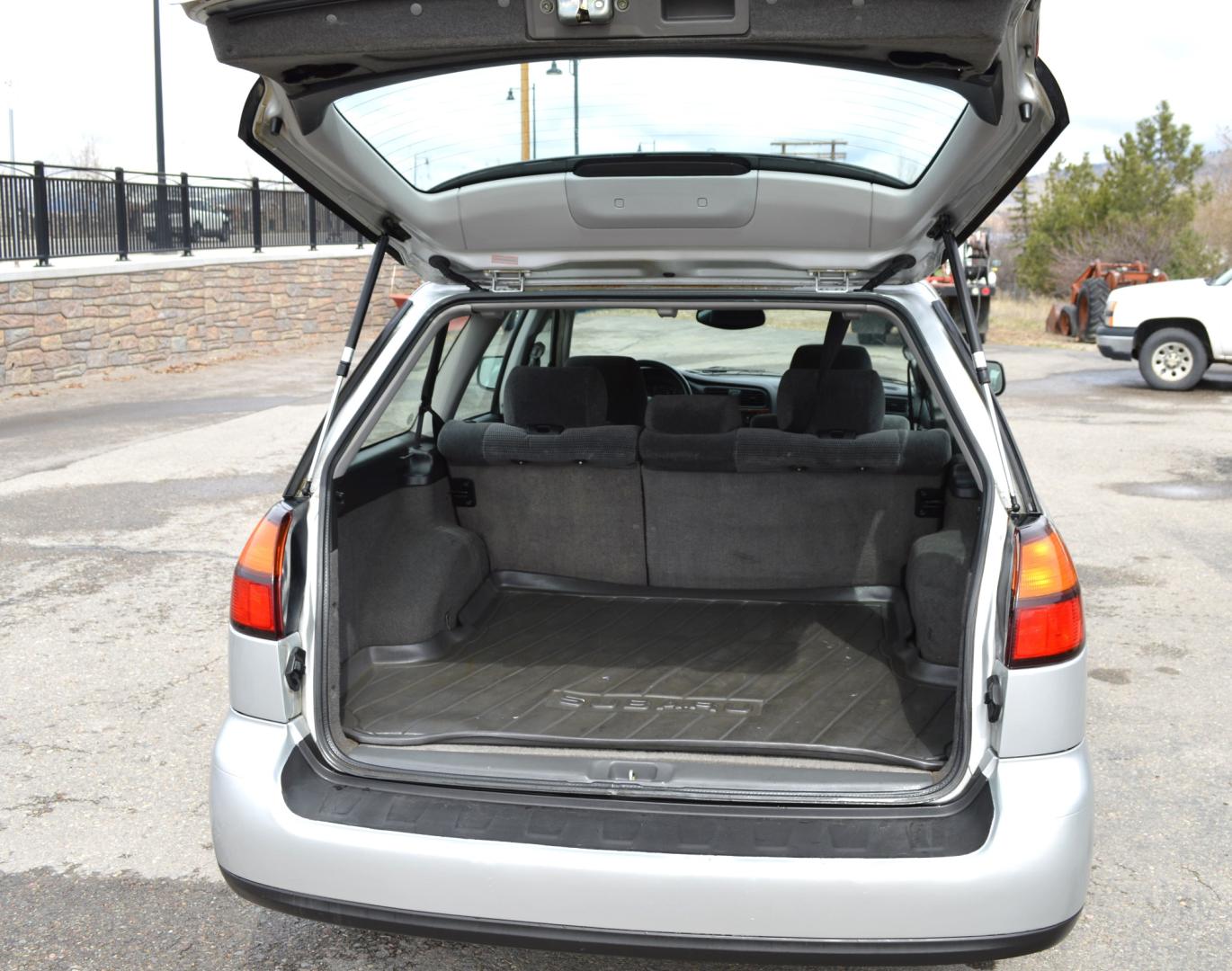 2004 Silver Subaru Outback Wagon w/All-weather Package (4S3BH675X47) with an 2.5L H4 SOHC 16V engine, Automatic transmission, located at 450 N Russell, Missoula, MT, 59801, (406) 543-6600, 46.874496, -114.017433 - $3349 just spent on New Timing Belt, Water Pump, Head Gasket.etc.!! Heated Seats. Automatic Transmission. Air. Cruise. Tilt. Power Windows. - Photo#9