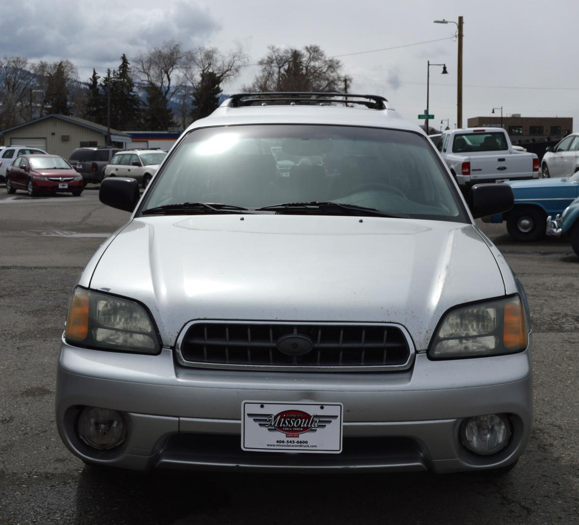 2004 Silver Subaru Outback Wagon w/All-weather Package (4S3BH675X47) with an 2.5L H4 SOHC 16V engine, Automatic transmission, located at 450 N Russell, Missoula, MT, 59801, (406) 543-6600, 46.874496, -114.017433 - $3349 just spent on New Timing Belt, Water Pump, Head Gasket.etc.!! Heated Seats. Automatic Transmission. Air. Cruise. Tilt. Power Windows. - Photo#2