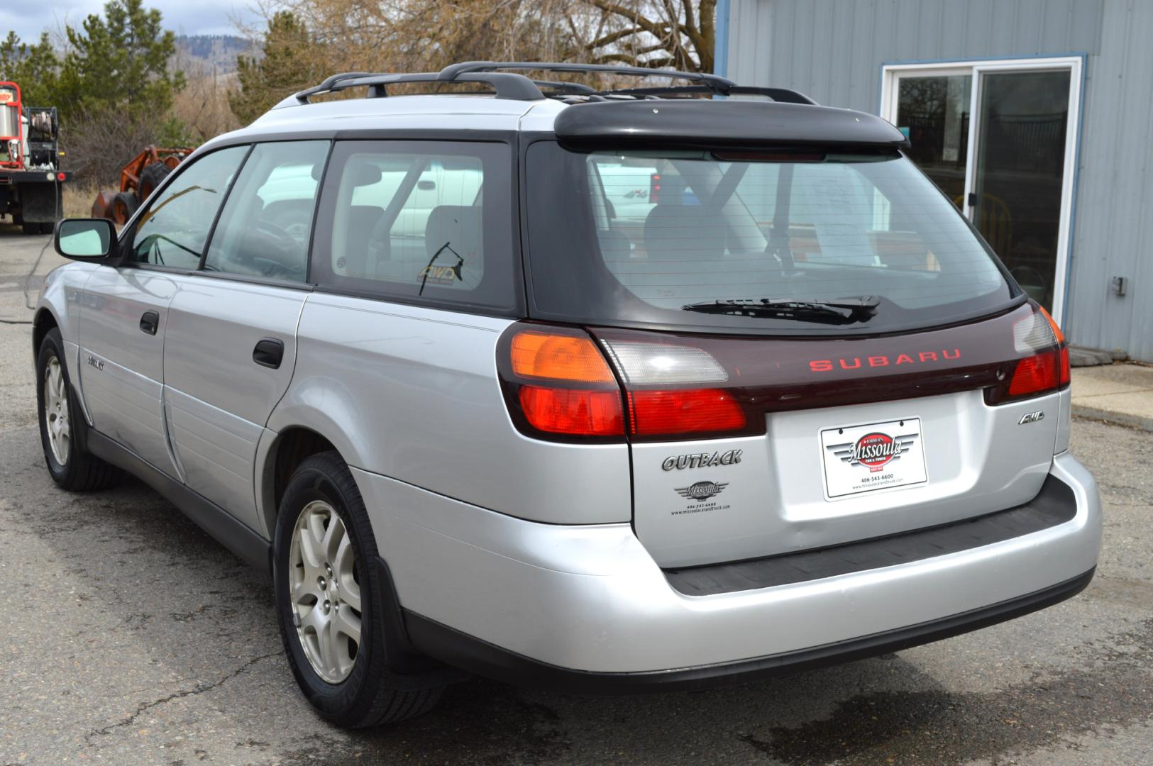 2004 Silver Subaru Outback Wagon w/All-weather Package (4S3BH675X47) with an 2.5L H4 SOHC 16V engine, Automatic transmission, located at 450 N Russell, Missoula, MT, 59801, (406) 543-6600, 46.874496, -114.017433 - $3349 just spent on New Timing Belt, Water Pump, Head Gasket.etc.!! Heated Seats. Automatic Transmission. Air. Cruise. Tilt. Power Windows. - Photo#8