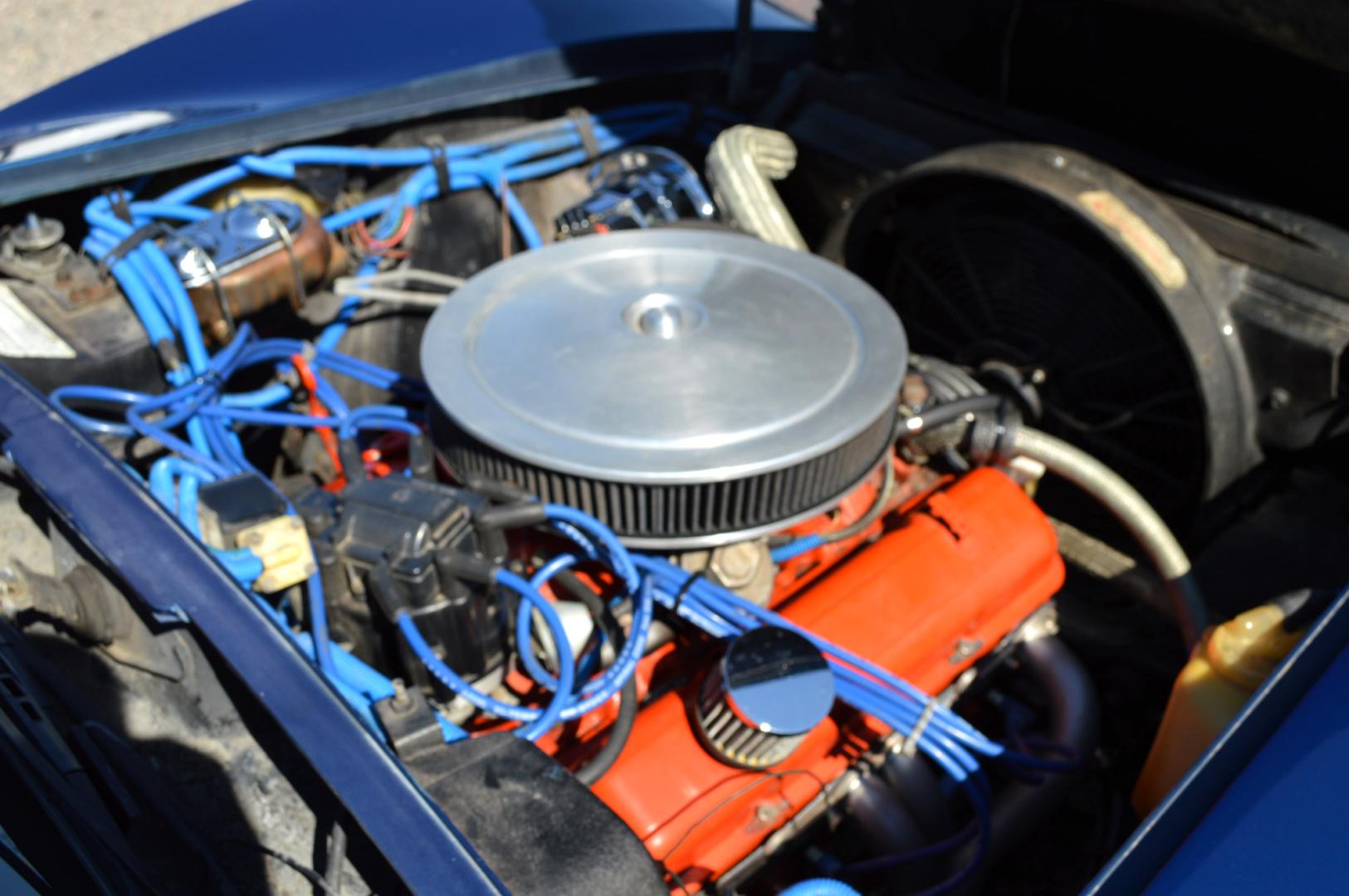 1973 Blue /Black Chevrolet Corvette Stingray (1Z37J3S4290) with an 350 engine, 4-Speed Manual transmission, located at 450 N Russell, Missoula, MT, 59801, (406) 543-6600, 46.874496, -114.017433 - Classy Looking Vette. Beautiful Blue. 4 Speed Manual Transmission. 350 Engine This vehicle is more then 20 years old and is not eligible for lending through our finance companies. - Photo#16