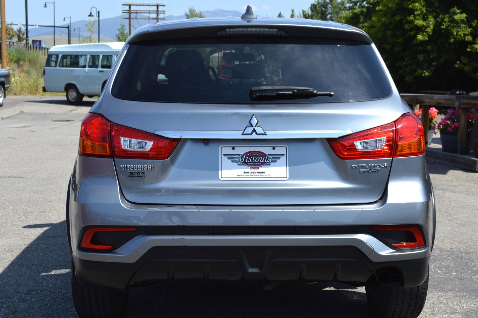 2018 Grey /Black Mitsubishi Outlander Sport 2.0 ES CVT (JA4AP3AU2JZ) with an 2.0L L4 DOHC 16V engine, CVT transmission, located at 450 N Russell, Missoula, MT, 59801, (406) 543-6600, 46.874496, -114.017433 - Photo#6