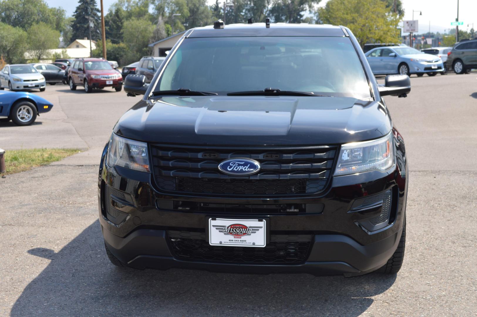 2016 Black Ford Explorer Police 4WD (1FM5K8AR7GG) with an 3.7L V6 DOHC 24V engine, 6-Speed Automatic transmission, located at 450 N Russell, Missoula, MT, 59801, (406) 543-6600, 46.874496, -114.017433 - AWD Former Law Enforcement SUV. Tons of Power. Automatic. Air. Cruise. Tilt. Power Windows. Power Drivers Seat. AM FM CD. Bluetooth - Photo#3