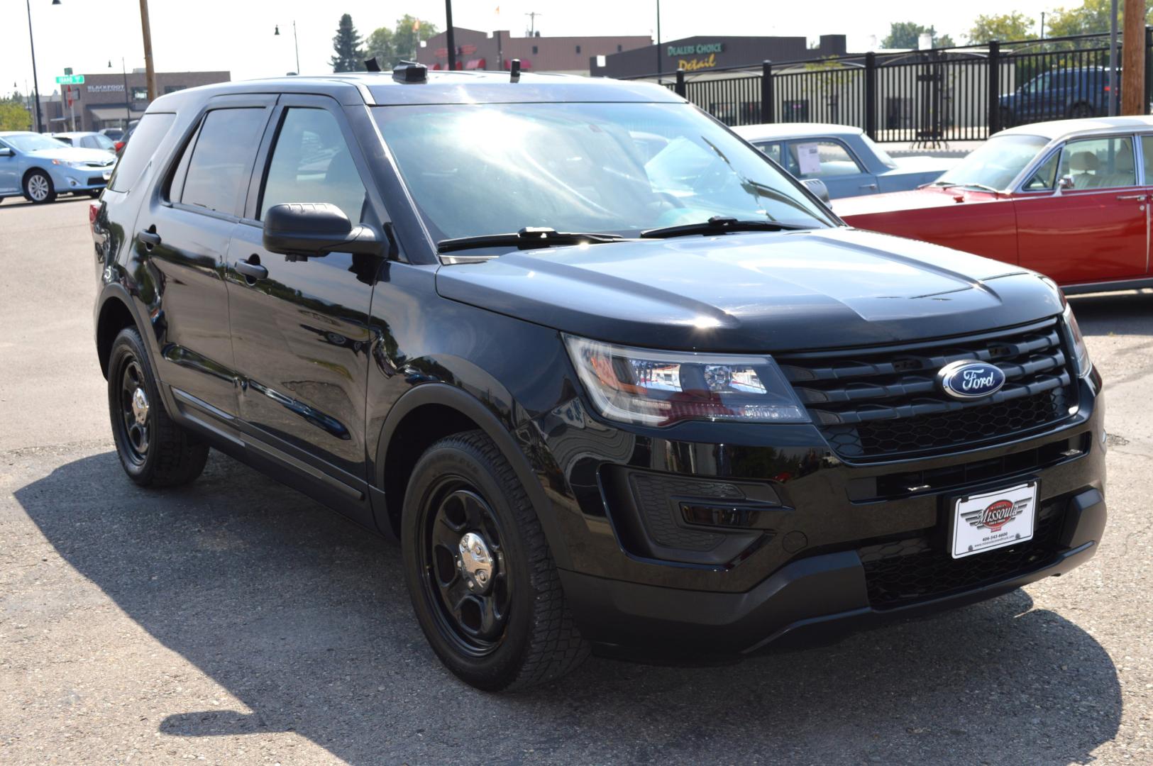 2016 Black Ford Explorer Police 4WD (1FM5K8AR7GG) with an 3.7L V6 DOHC 24V engine, 6-Speed Automatic transmission, located at 450 N Russell, Missoula, MT, 59801, (406) 543-6600, 46.874496, -114.017433 - AWD Former Law Enforcement SUV. Tons of Power. Automatic. Air. Cruise. Tilt. Power Windows. Power Drivers Seat. AM FM CD. Bluetooth - Photo#4