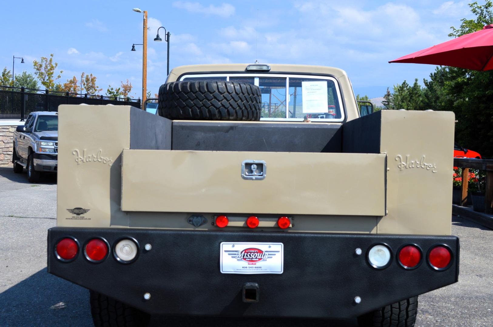 1975 Tan Ford F-100 F100 Ranger XLT (F11YRW21236) with an 390 engine, Automatic transmission, located at 450 N Russell, Missoula, MT, 59801, (406) 543-6600, 46.874496, -114.017433 - Such a Nice Truck. 13,000 Lb Winch. Utility Box. External Fuel Tank. Custom Headliner. AM FM CD Player. 460 Engine. Automatic Transmission. Warn Hubs. - Photo#7