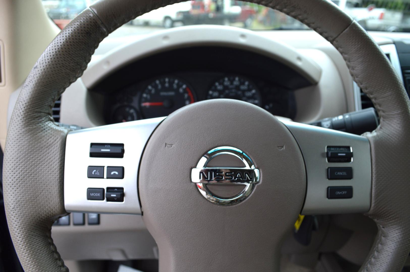 2017 Black /Tan Nissan Frontier SL Crew Cab 5AT 2WD (1N6AD0ER4HN) with an 4.0L V6 DOHC 24V engine, 5A transmission, located at 450 N Russell, Missoula, MT, 59801, (406) 543-6600, 46.874496, -114.017433 - Photo#12