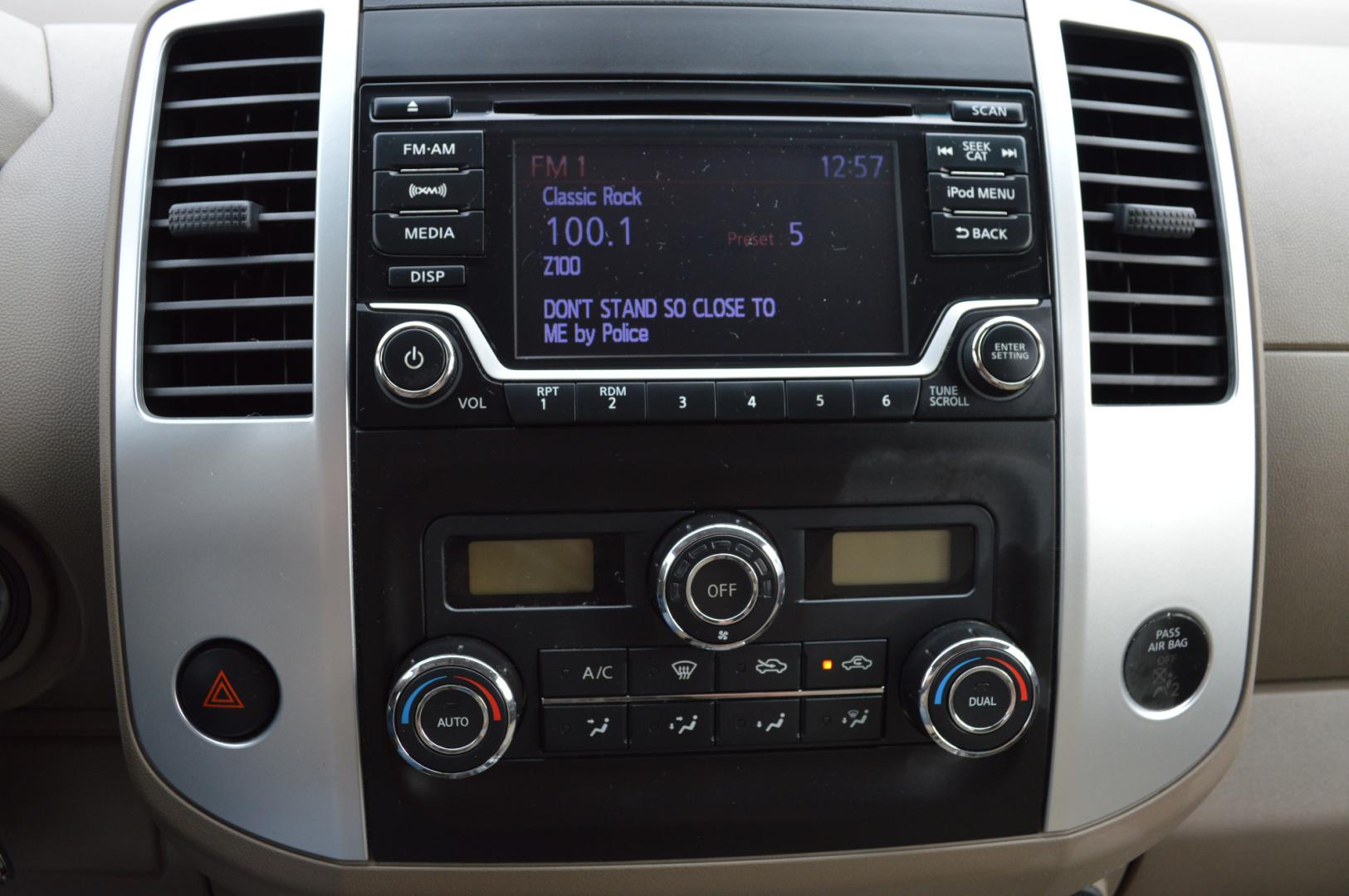 2017 Black /Tan Nissan Frontier SL Crew Cab 5AT 2WD (1N6AD0ER4HN) with an 4.0L V6 DOHC 24V engine, 5A transmission, located at 450 N Russell, Missoula, MT, 59801, (406) 543-6600, 46.874496, -114.017433 - Photo#14