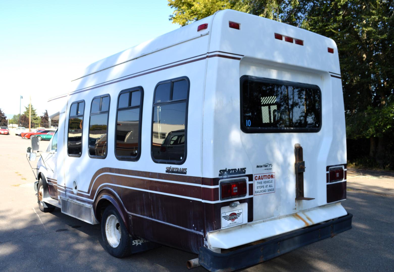 1998 White Chevrolet Express G3500 (1GBJG31J4W1) with an 7.4L V8 OHV 16V engine, 4-Speed Automatic Overdrive transmission, located at 450 N Russell, Missoula, MT, 59801, (406) 543-6600, 46.874496, -114.017433 - Great running Handi-Cap Mini Bus on Chevy 1 Ton Dually. Hydraulic Wheel Chair Lift. Rear Seats fold up out of the way for more room. Front and Rear Air Conditioning. This vehicle is more then 20 years old and is not eligible for lending through our finance companies. - Photo#4