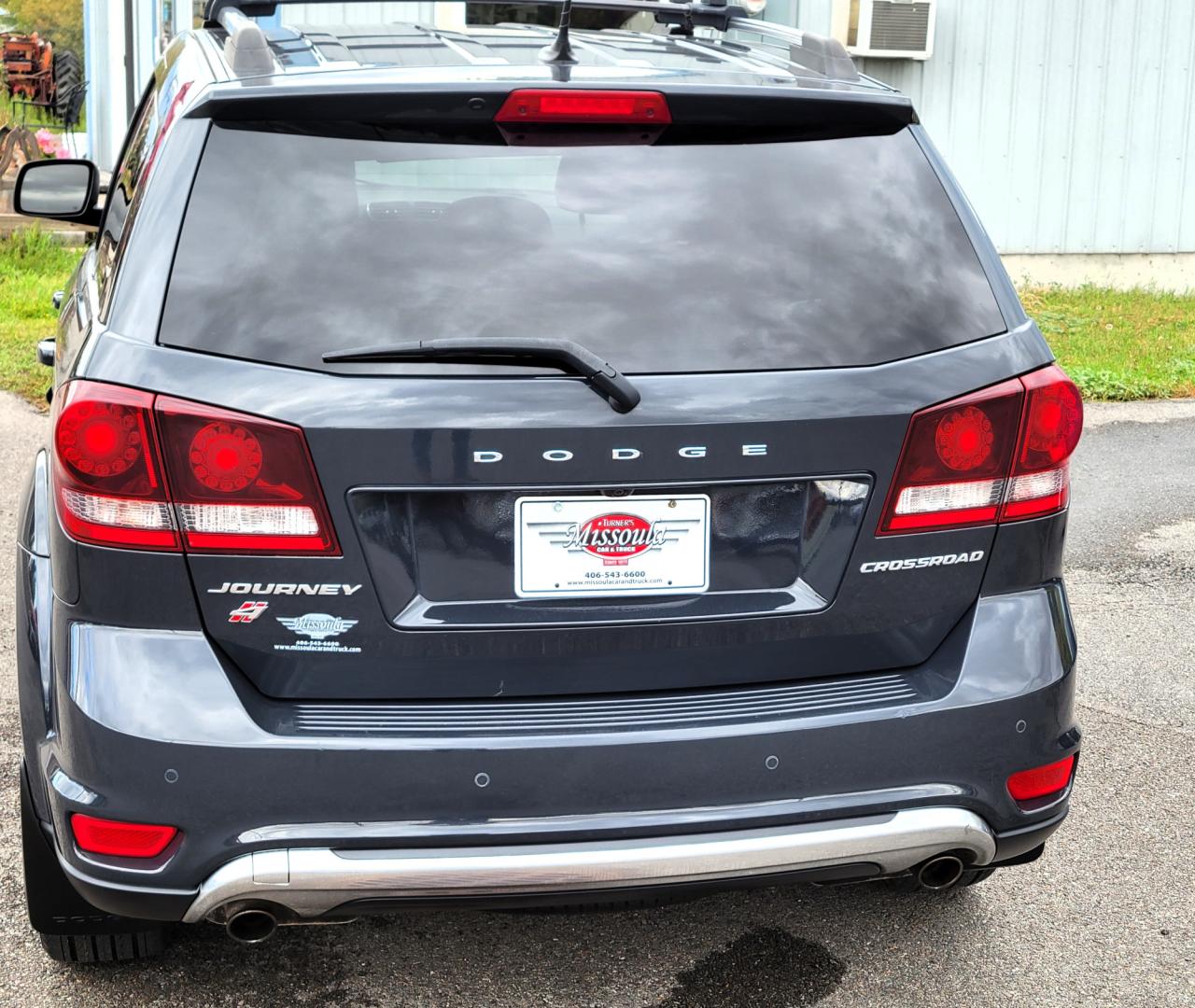 2018 Charcoal /Black Dodge Journey Crossroad AWD (3C4PDDGG7JT) with an 3.6L V6 DOHC 24V engine, 6A transmission, located at 450 N Russell, Missoula, MT, 59801, (406) 543-6600, 46.874496, -114.017433 - Nice AWD SUV. 3rd Row Seating. Front and Rear Climate Control. Heated Leather Seats. Heated Steering Wheel. Touch Screen. Bluetooth. AM FM CD. Backup Camera. Air. Cruise. Tilt. Steering Wheel Controls. Remote Start. - Photo#7