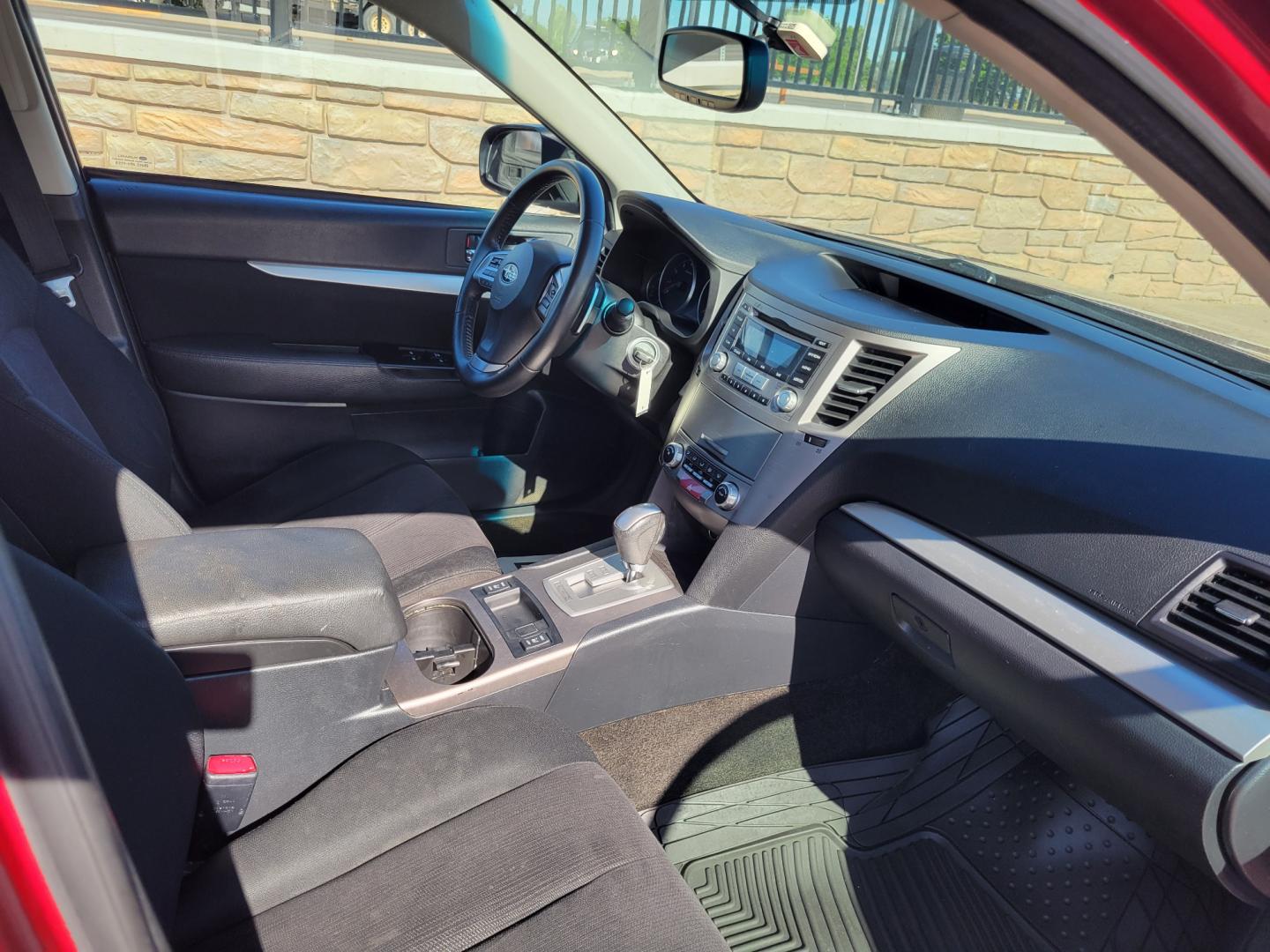 2013 Red /Tan Subaru Legacy 2.5 Premium (4S3BMBC6XD3) with an 2.5L H4 engine, Automatic transmission, located at 450 N Russell, Missoula, MT, 59801, (406) 543-6600, 46.874496, -114.017433 - Great running Suby. 2.5L H4 Engine. Automatic Transmission. Heated Seats. Power drivers Seat. Air. Cruise. Tilt. Power Windows and Locks. AM FM XM Cd Player. Small dent in Drivers door. - Photo#9