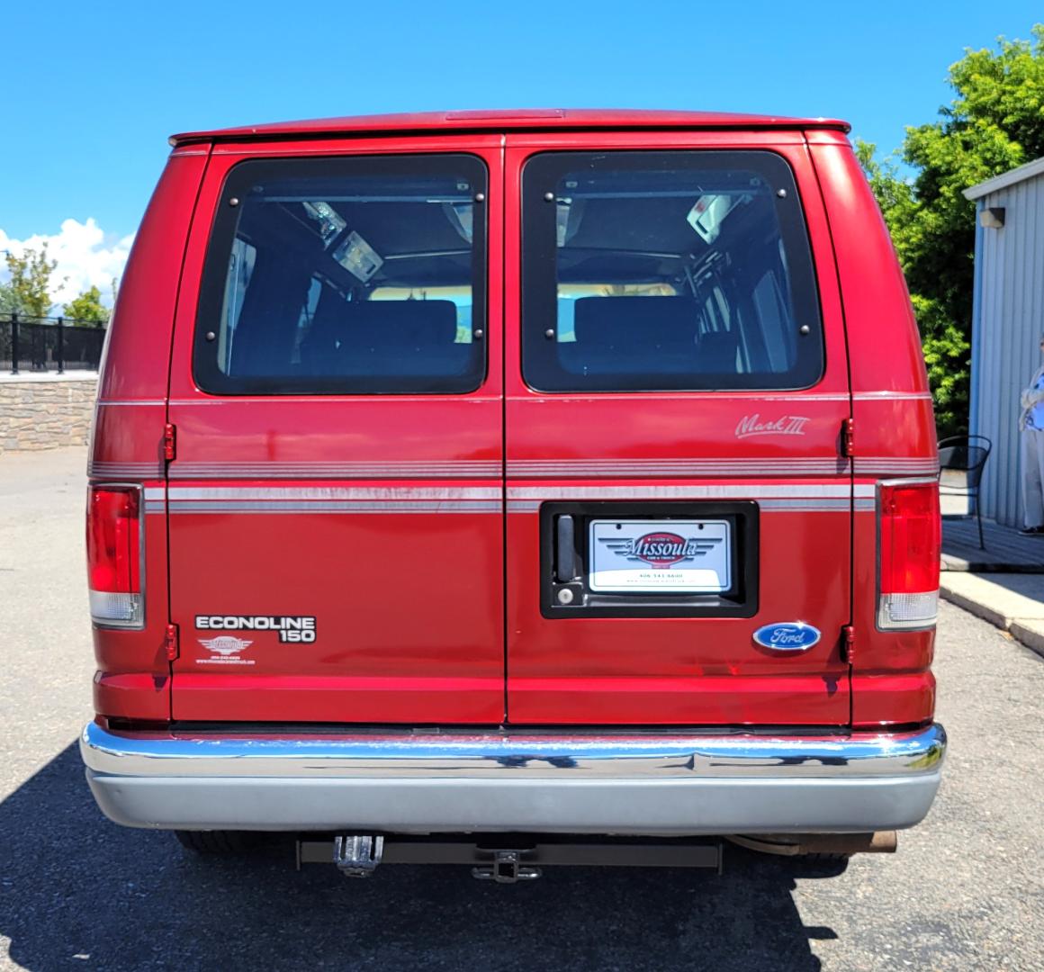 1997 Red /Tan Ford Econoline Mark III LE (1FDEE14L0VH) with an 5.4L V8 engine, Automatic transmission, located at 450 N Russell, Missoula, MT, 59801, (406) 543-6600, 46.874496, -114.017433 - Local Consignment. Very Clean. 5.4L V8 Engine. Automatic Transmission. Rear Wheel Drive. Air. Cruise. Tilt. AM FM Cassette with Cd Changer. Because of the age of this vehicle, financing is NOT available. - Photo#6