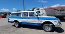 1968 Blue /Brown GMC Suburban (KE10LZB1477) with an 350 V8 engine, 4 Speed Manual transmission, located at 450 N Russell, Missoula, MT, 59801, (406) 543-6600, 46.874496, -114.017433 - RARE 3 Door Suburban 4WD. Project Vehicle. Runs and Drives well. Body and Interior are rough. 350 V8. 4 Speed manual Transmission. Financing is NOT available on this vehicle. - Photo#4