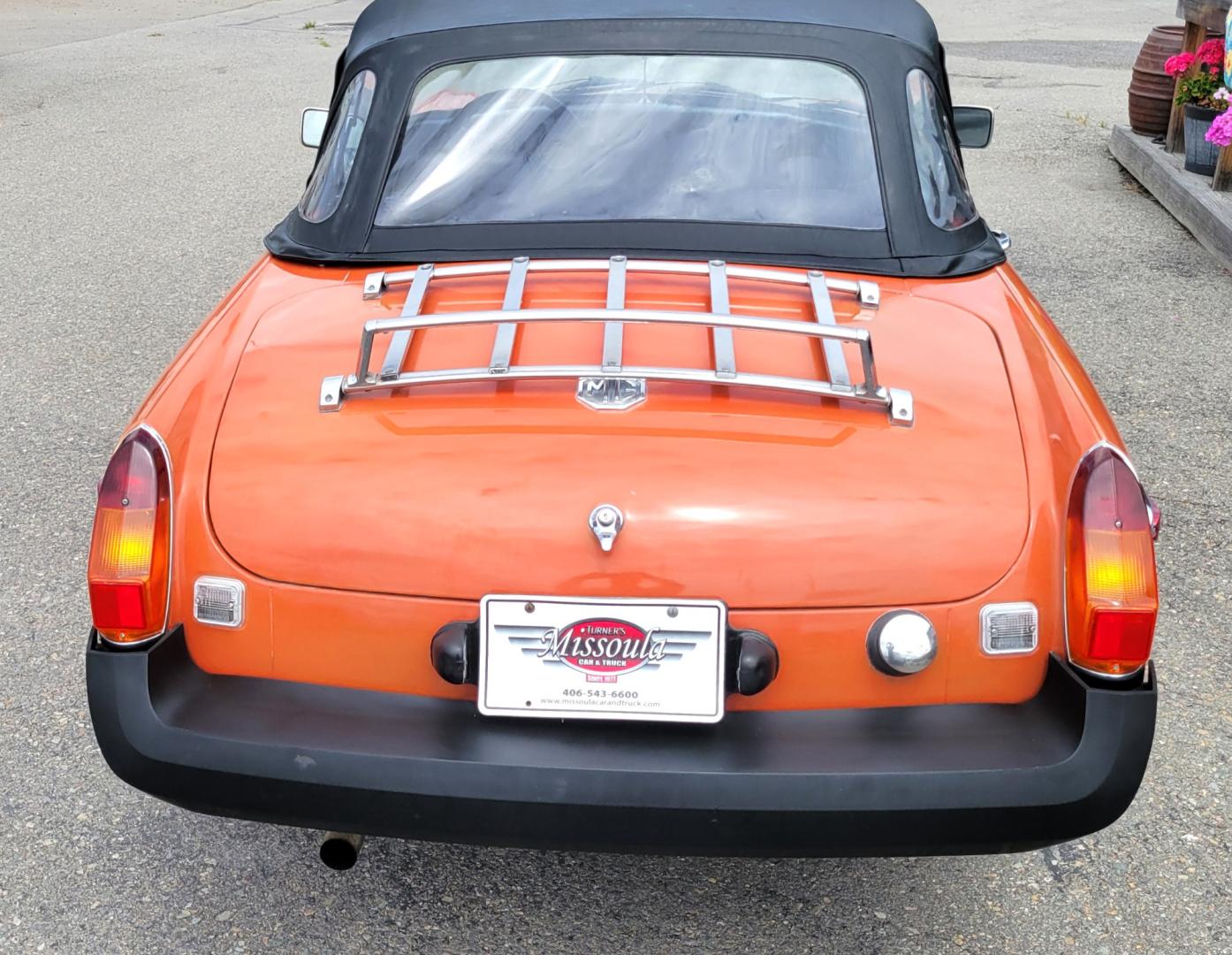 1979 Orange /Black MG Midget (FLA9L489955) with an 1.5L I4 engine, 4 Speed Manual transmission, located at 450 N Russell, Missoula, MT, 59801, (406) 543-6600, 46.874496, -114.017433 - Cute little Convertible. Runs well. 4 Speed manual Transmission. Body is very straight. Because of age. Financing is NOT Available. - Photo#6