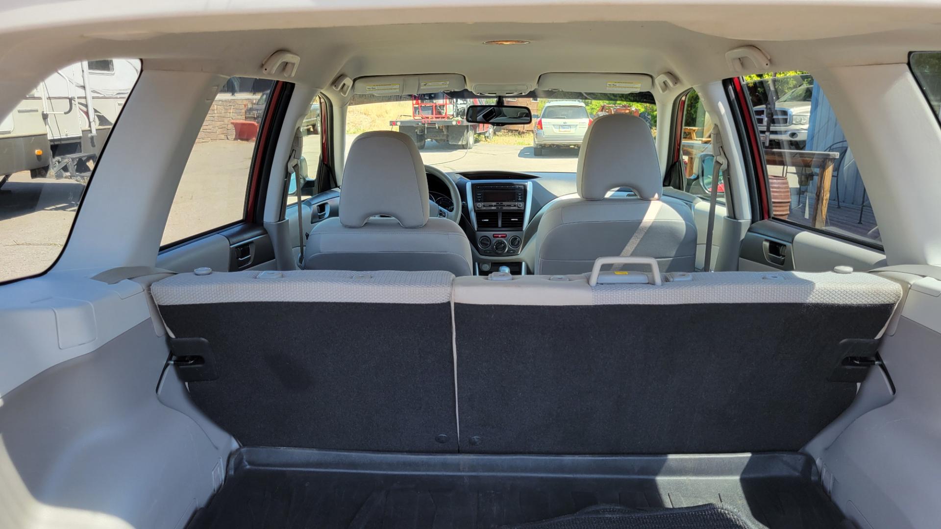 2012 Red /White Subaru Forester 2.5X (JF2SHABC3CH) with an 2.5L H4 engine, 4 Speed Auto transmission, located at 450 N Russell, Missoula, MT, 59801, (406) 543-6600, 46.874496, -114.017433 - Photo#8