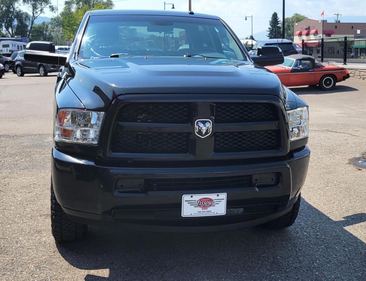 2015 Black /Black RAM 2500 Tradesman Crew Cab SWB 4WD (3C6UR5CJ3FG) with an 6.7L L6 engine, 6-Speed Automatic transmission, located at 450 N Russell, Missoula, MT, 59801, (406) 543-6600, 46.874496, -114.017433 - Nice Heavy Duty 3/4 Ton 4WD. 6.4L Hemi Engine. 6 Speed Auto Transmission. Air. Cruise. Tilt. Power Windows and Locks. AM FM XM Bluetooth. Like NEW Tires. - Photo#2