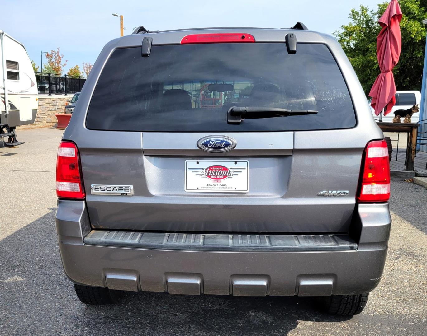 2009 Grey /White Ford Escape XLT 4WD I4 (1FMCU93709K) with an 2.5L L4 DOHC 16V engine, 4-Speed Automatic transmission, located at 450 N Russell, Missoula, MT, 59801, (406) 543-6600, 46.874496, -114.017433 - Photo#6