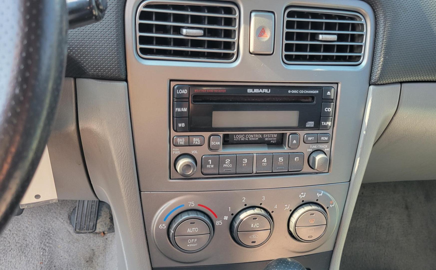 2003 Silver /Gray Subaru Forester 2.5 XS (JF1SG65633H) with an 2.5L H4 SOHC 16V engine, 4-Speed Automatic Overdrive transmission, located at 450 N Russell, Missoula, MT, 59801, (406) 543-6600, 46.874496, -114.017433 - Photo#14