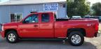 2007 Red /Black Chevrolet Silverado 1500 Z71 Ext. Cab 4WD (2GCEK19J171) with an 5.3L V8 OHV 16V engine, 4-Speed Automatic Overdrive transmission, located at 450 N Russell, Missoula, MT, 59801, (406) 543-6600, 46.874496, -114.017433 - Very Clean 4WD Chevy Truck. 5.3L V8. Automatic Transmission. Power Seats. Air Cruise. Tilt. Running Boards. Power Windows and Locks. Remote Start. AM FM CD. Tonneau Cover. Tires are Excellent. - Photo#1