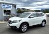 2014 White /Black Honda CR-V EX 4WD 5-Speed AT (5J6RM4H50EL) with an 2.4L L4 DOHC 16V engine, 5-Speed Automatic transmission, located at 450 N Russell, Missoula, MT, 59801, (406) 543-6600, 46.874496, -114.017433 - Sweet One Owner AWD CRV with a Clean Carfax. 2.4L I4 Engine. Automatic Transmission. Power Sunroof. Backup Camera. Bluetooth. Air Cruise. Tilt. Power Windows and Locks. - Photo#0