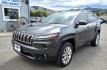 2014 Grey /Black Jeep Cherokee Limited 4WD (1C4PJMDS8EW) with an 3.2L V6 DOHC 24V engine, 9-Speed Automatic transmission, located at 450 N Russell, Missoula, MT, 59801, (406) 543-6600, 46.874496, -114.017433 - Clean 4WD Jeep Cherokee. Power Sunroof. heated and Cooled Leather Seats. Heated Steering Wheel. Bluetooth. Backup Camera. Navigation. Air. Cruise. Tilt. Power Windows and Locks. - Photo#0