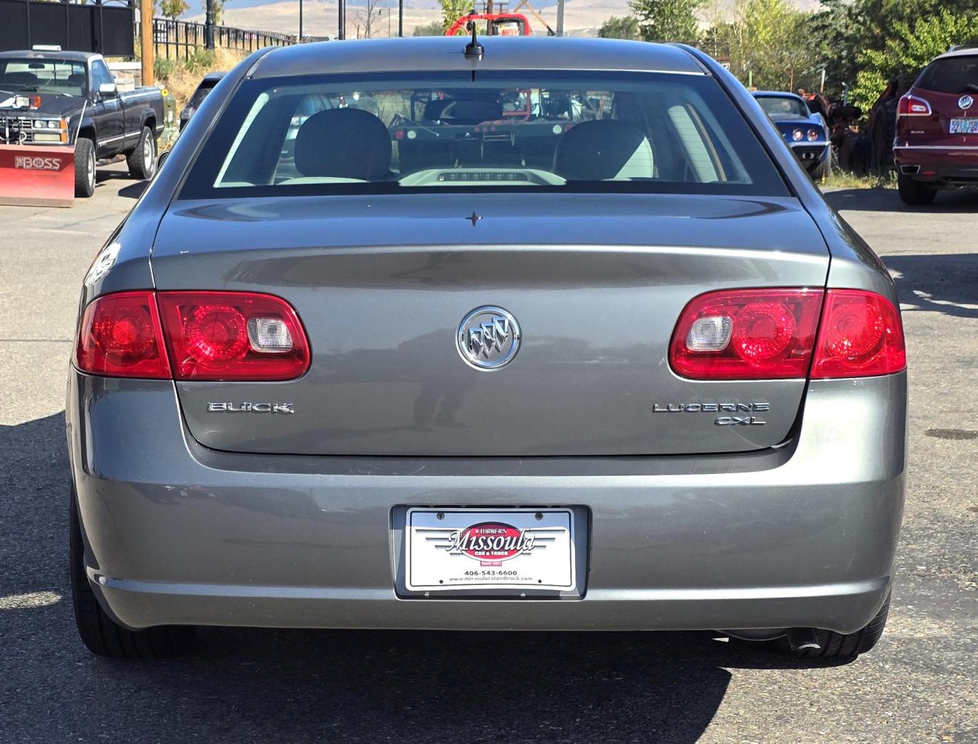 2006 Grey /Gray Buick Lucerne CXL V6 (1G4HD57226U) with an 3.8L V6 OHV 12V engine, 4-Speed Automatic Overdrive transmission, located at 450 N Russell, Missoula, MT, 59801, (406) 543-6600, 46.874496, -114.017433 - Beautiful Buick Luxury Sedan. Very Clean. 3.8L V6 Engine. Automatic Transmission. Leather Power front Seats. heated and Cooled Front Seats. Air. Cruise. Tilt. Power Windows and Locks. Excellent Miles for it's age. - Photo#7