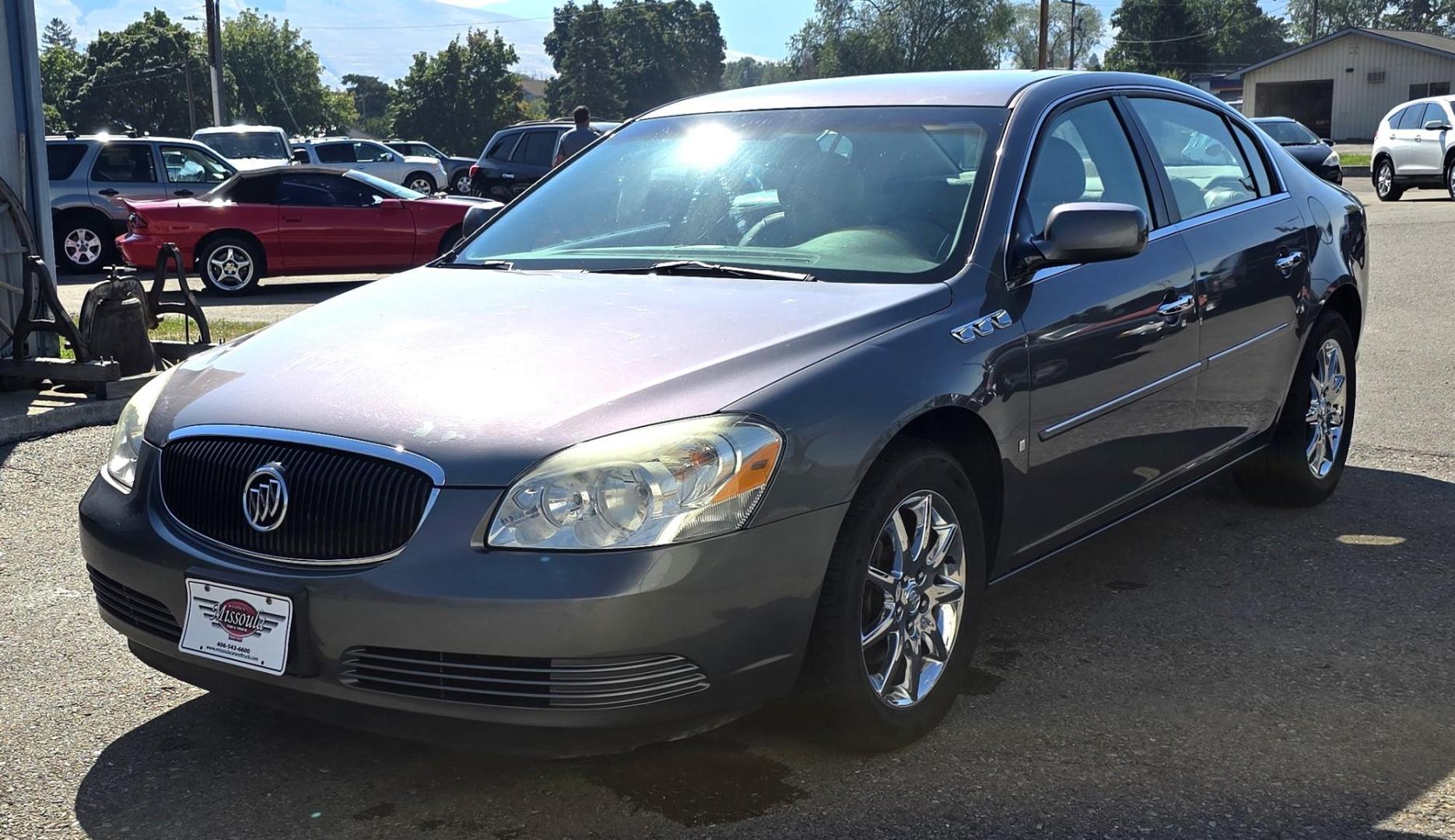 2006 Grey /Gray Buick Lucerne CXL V6 (1G4HD57226U) with an 3.8L V6 OHV 12V engine, 4-Speed Automatic Overdrive transmission, located at 450 N Russell, Missoula, MT, 59801, (406) 543-6600, 46.874496, -114.017433 - Beautiful Buick Luxury Sedan. Very Clean. 3.8L V6 Engine. Automatic Transmission. Leather Power front Seats. heated and Cooled Front Seats. Air. Cruise. Tilt. Power Windows and Locks. Excellent Miles for it's age. - Photo#6