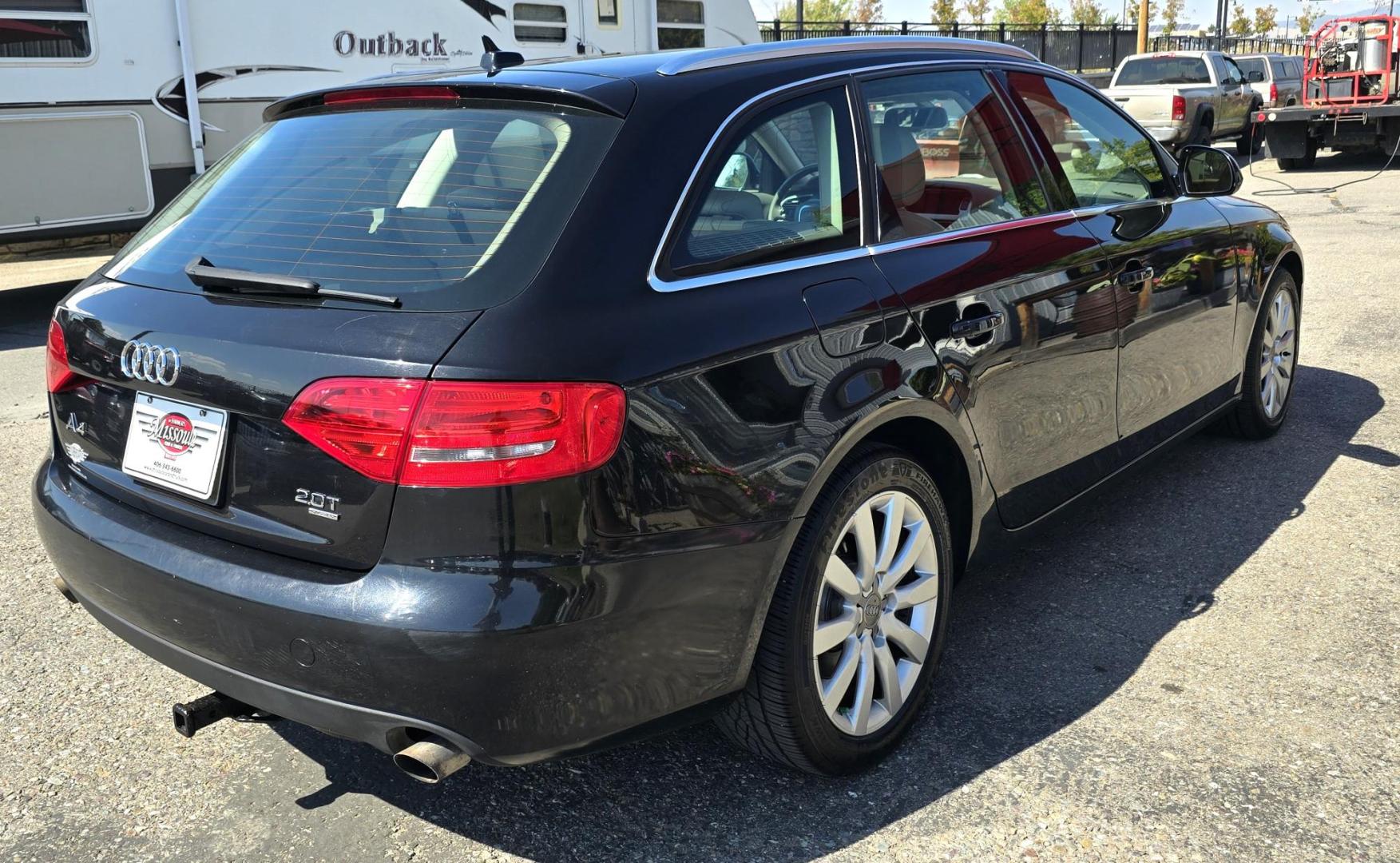 2009 Black /Black Audi A4 Avant 2.0 T quattro Premium Package (WAUGF78K59A) with an 2.0L L4 DOHC 16V TURBO engine, 6-Speed Manual transmission, located at 450 N Russell, Missoula, MT, 59801, (406) 543-6600, 46.874496, -114.017433 - Beautiful Audi Wago . 2.0L I4. Automatic Transmission. AWD. Power Sunroof. Air. Cruise. Tilt. Leather Heated Seats. Power Windows and Locks. AM FM Sat Cd Player, - Photo#5