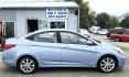 2012 Blue /Tan Hyundai Accent GLS 4-Door (KMHCU4AEXCU) with an 1.6L L4 DOHC 16V engine, Automatic transmission, located at 450 N Russell, Missoula, MT, 59801, (406) 543-6600, 46.874496, -114.017433 - Nice little Economy . 1.6L I4 Engine. Automatic Transmission. FWD. Cruise. Tilt. Power Windows and Locks. AM FM XM CD Stereo. Bluetooth. Air Conditioning does not work. - Photo#2