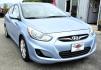 2012 Blue /Tan Hyundai Accent GLS 4-Door (KMHCU4AEXCU) with an 1.6L L4 DOHC 16V engine, Automatic transmission, located at 450 N Russell, Missoula, MT, 59801, (406) 543-6600, 46.874496, -114.017433 - Nice little Economy . 1.6L I4 Engine. Automatic Transmission. FWD. Cruise. Tilt. Power Windows and Locks. AM FM XM CD Stereo. Bluetooth. Air Conditioning does not work. - Photo#3