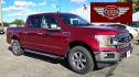 2018 Red /Black Ford F-150 XLT SuperCrew 6.5-ft. Bed 4WD (1FTEW1EP4JF) with an 2.7L V6 DOHC 24V engine, 6A transmission, located at 450 N Russell, Missoula, MT, 59801, (406) 543-6600, 46.874496, -114.017433 - Gorgeous Ford 1/2 Ton Pickup. 2.7L Turbo V6 Engine. Automatic Transmission. Power Heated Leather Seats. Bed Liner. Running Boards. Air Cruise. Tilt. Power Rear slide Window. Navigation. Bluetooth Audio and Phone. Backup Camera. Park Assist. - Photo#0