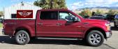 2018 Red /Black Ford F-150 XLT SuperCrew 6.5-ft. Bed 4WD (1FTEW1EP4JF) with an 2.7L V6 DOHC 24V engine, 6A transmission, located at 450 N Russell, Missoula, MT, 59801, (406) 543-6600, 46.874496, -114.017433 - Gorgeous Ford 1/2 Ton Pickup. 2.7L Turbo V6 Engine. Automatic Transmission. Power Heated Leather Seats. Bed Liner. Running Boards. Air Cruise. Tilt. Power Rear slide Window. Navigation. Bluetooth Audio and Phone. Backup Camera. Park Assist. - Photo#1