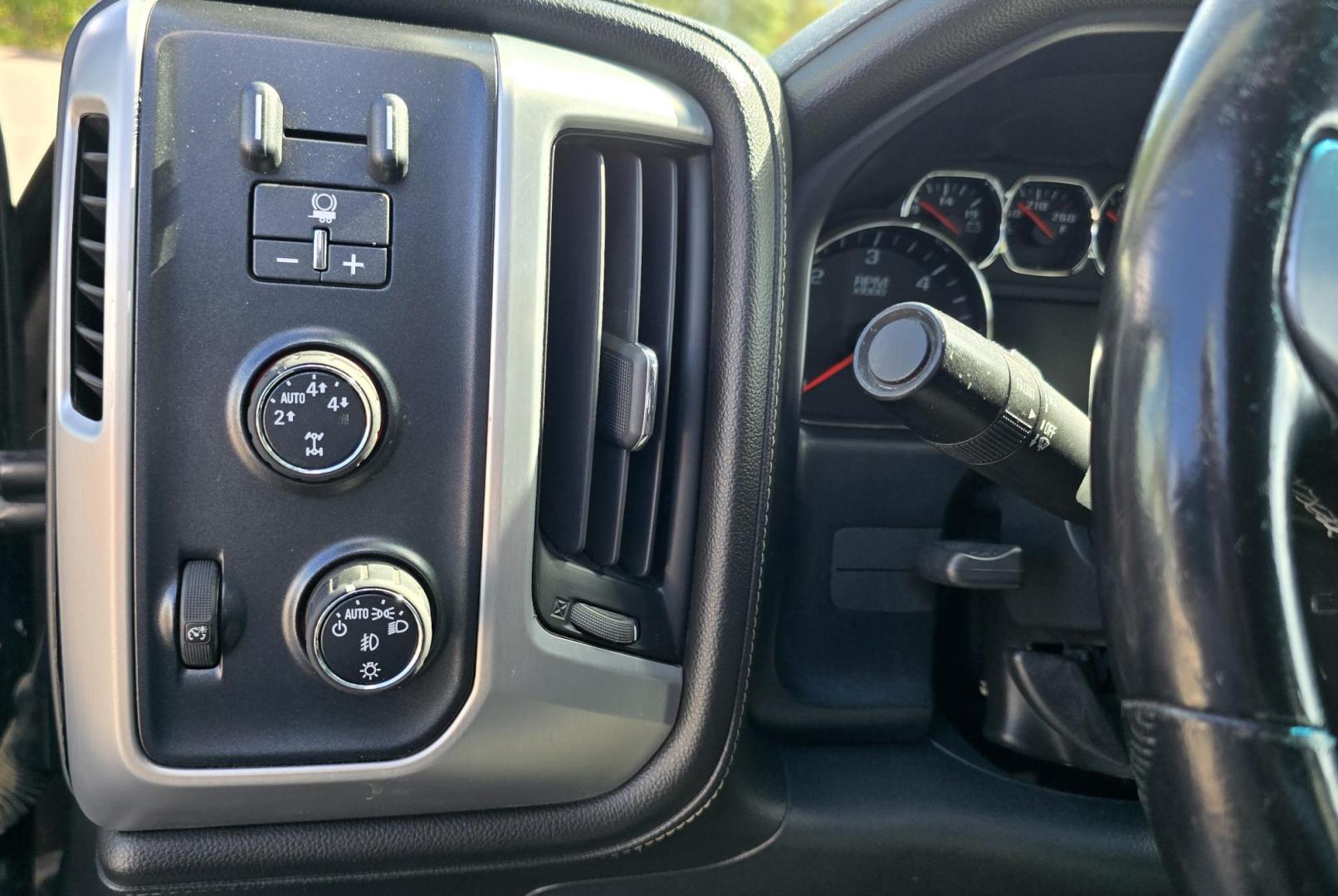 2014 Bronze /Black GMC Sierra 1500 SLE Crew Cab 4WD (3GTU2UEC9EG) with an 5.3L V8 OHV 16V engine, 6-Speed Automatic transmission, located at 450 N Russell, Missoula, MT, 59801, (406) 543-6600, 46.874496, -114.017433 - 1/2 Ton 4WD GMC in Good Condition. Drivers Seats has a small tear. 5.3L V8. Automatic Transmission. Power Drivers Seat. Heated Seats. Navigation. AM FM XM Bluetooth. backup Camera. Tonneau Cover. Towing Package. Beefy Tires. Good fuel economy for it's size. - Photo#9