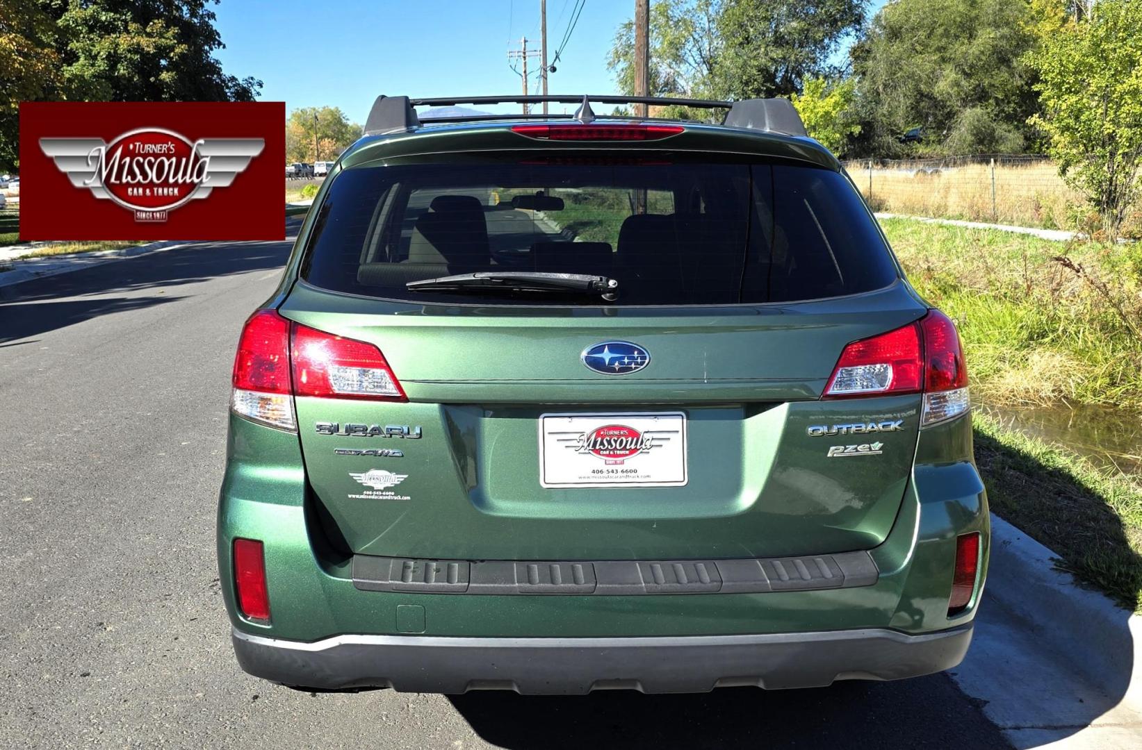 2011 Green /White Subaru Outback 2.5i Premium (4S4BRBFC2B3) with an 2.5L H4 DOHC 16V engine, Continuously Variable Transmisson transmission, located at 450 N Russell, Missoula, MT, 59801, (406) 543-6600, 46.874496, -114.017433 - Clean AWD Outback. Only 127K Miles. 2.5L H4 Engine. Automatic Transmission. Power Windows and Locks. heated Seats. Power Drivers Seat. Bluetooth Audio and Phone. Interior is impeccable. Runs and Drives Excellent. 2 Owner. Clean Carfax. - Photo#4