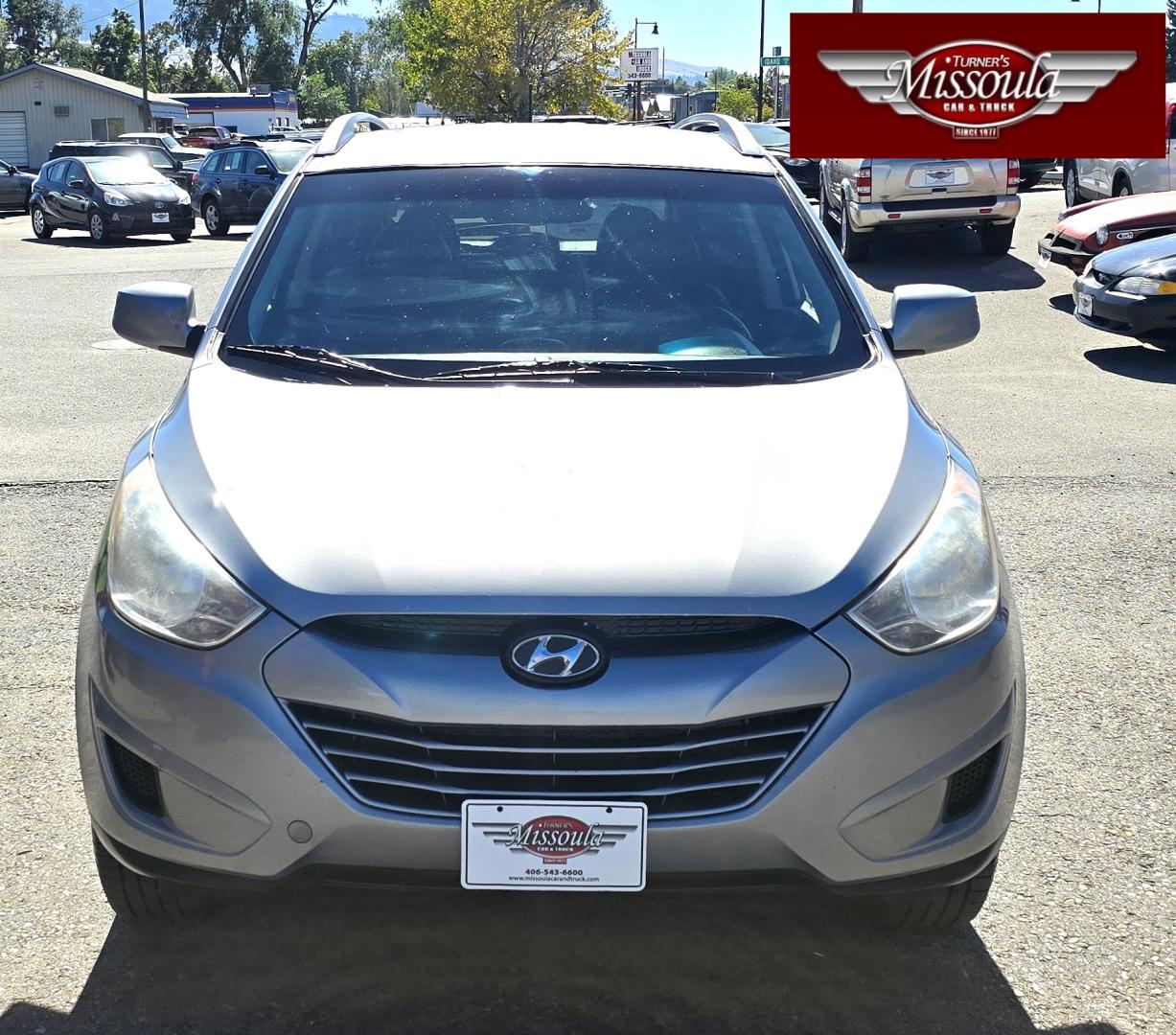 2010 Silver /Black Hyundai Tucson GLS AWD (KM8JUCAC5AU) with an 2.4L L4 DOHC 16V engine, 6-Speed Auto transmission, located at 450 N Russell, Missoula, MT, 59801, (406) 543-6600, 46.874496, -114.017433 - All Wheel Drive SUV. Runs Amazing. 2.4L I4 Engine. 6 Speed Automatic Transmission. Air. Cruise. Tilt. Nice Michelin Tires. Power Windows and Locks. AM FM XM CD. Bluetooth Audio and Phone. Clean Carfax. Excellent Fuel Economy for an AWD SUV. - Photo#6