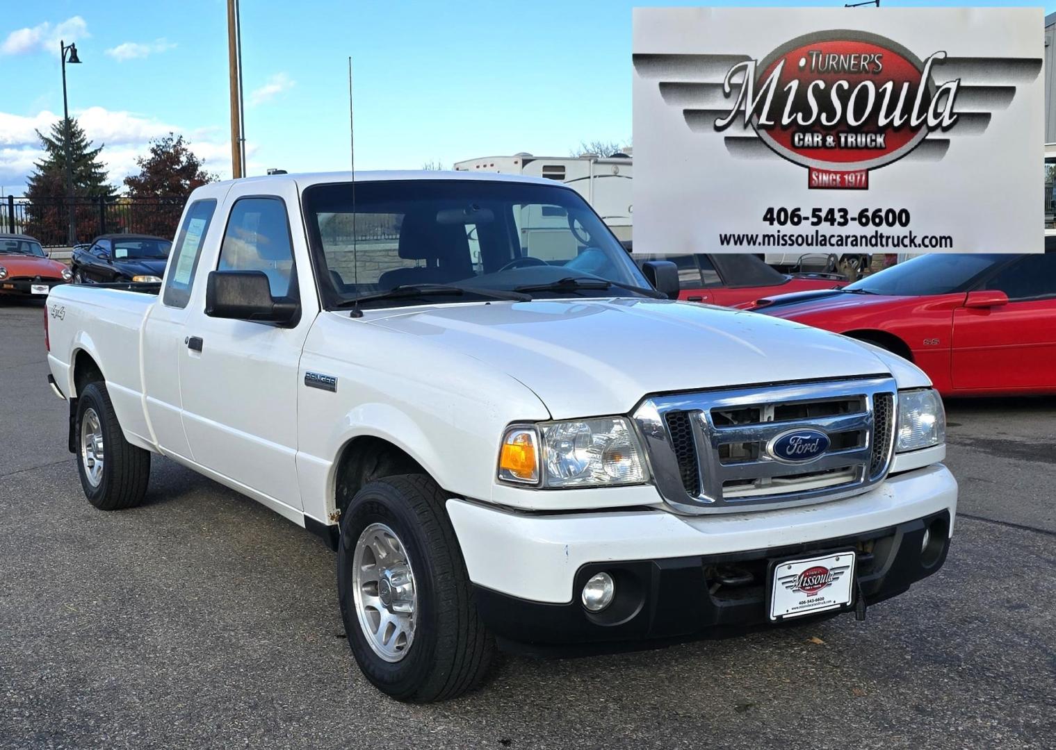 2011 White /Black Ford Ranger XLT SuperCab 4-Door 4WD (1FTLR4FE5BP) with an 4.0L V6 SOHC 12V engine, Automatic transmission, located at 450 N Russell, Missoula, MT, 59801, (406) 543-6600, 46.874496, -114.017433 - Former Animal Control Truck. 4 Wheel Drive. 4.0L V6 Engine. Automatic Transmission. Air Cruise Tilt. Power Windows and Locks. Towing. Runs Well. - Photo#3