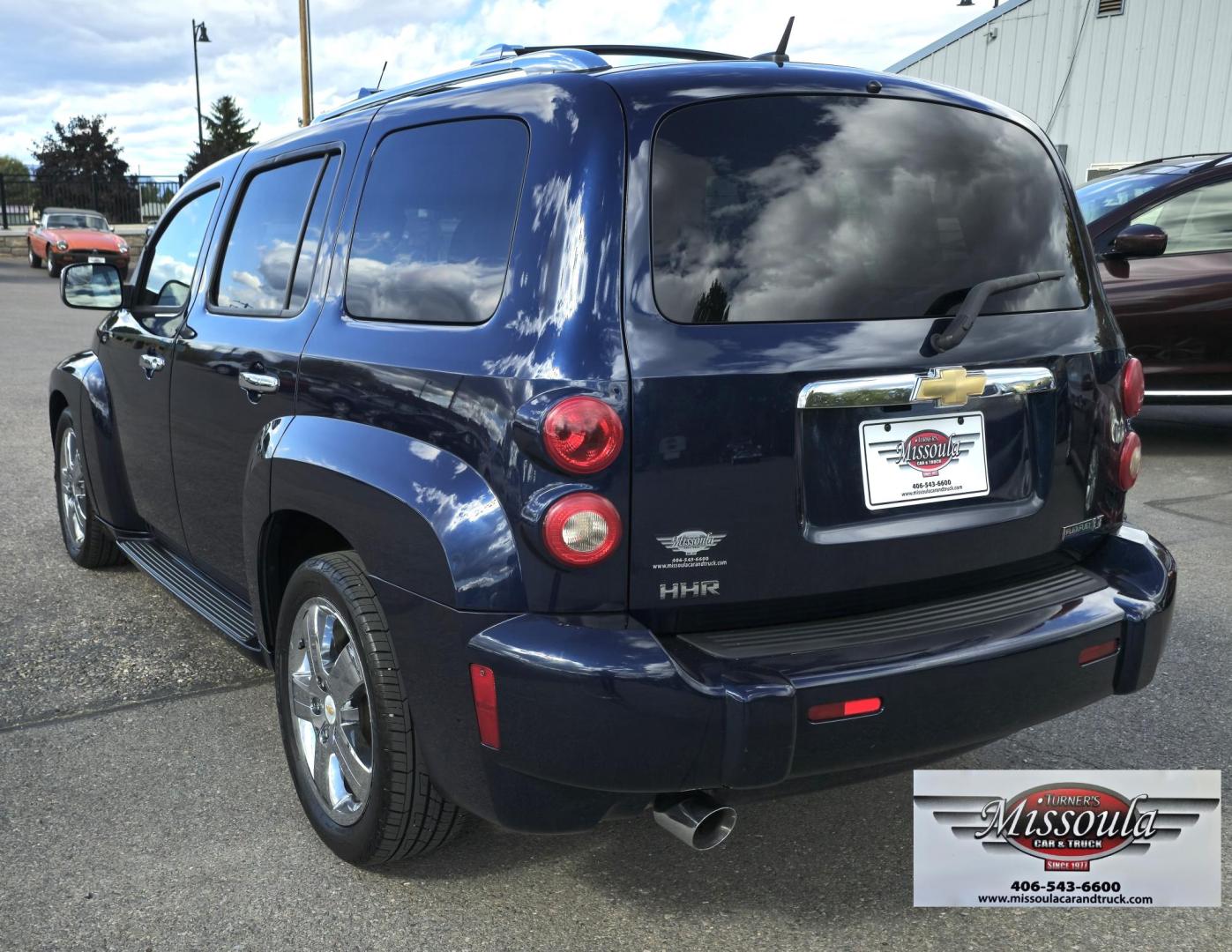 2010 Blue /Black Chevrolet HHR LT1 (3GNBACDV2AS) with an 2.4L L4 DOHC 16V FFV engine, 4-Speed Automatic transmission, located at 450 N Russell, Missoula, MT, 59801, (406) 543-6600, 46.874496, -114.017433 - Beautiful Deep Blue HHR. 2 Owner. Clean Carfax. 2.4L I4 Engine. Automatic Transmission. Air. Cruise. Tilt. Heated Front Seats. Power Drivers Seat. Power Sunroof. Remote Start. Power Windows and Locks. AM FM CD Player. - Photo#5