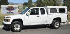 2012 White /Black Chevrolet Colorado Work Truck Ext. Cab 4WD (1GCJTBF95C8) with an 2.9L L4 DOHC 16V engine, Automatic transmission, located at 450 N Russell, Missoula, MT, 59801, (406) 543-6600, 46.874496, -114.017433 - Hard to find Colorado 4WD. 2.9L I4 Engine. Automatic. Former Animal Control Truck so it has a really nice Topper. Air Conditioning. Power Windows and Locks. Cruise Control. AM FM CD. - Photo#0