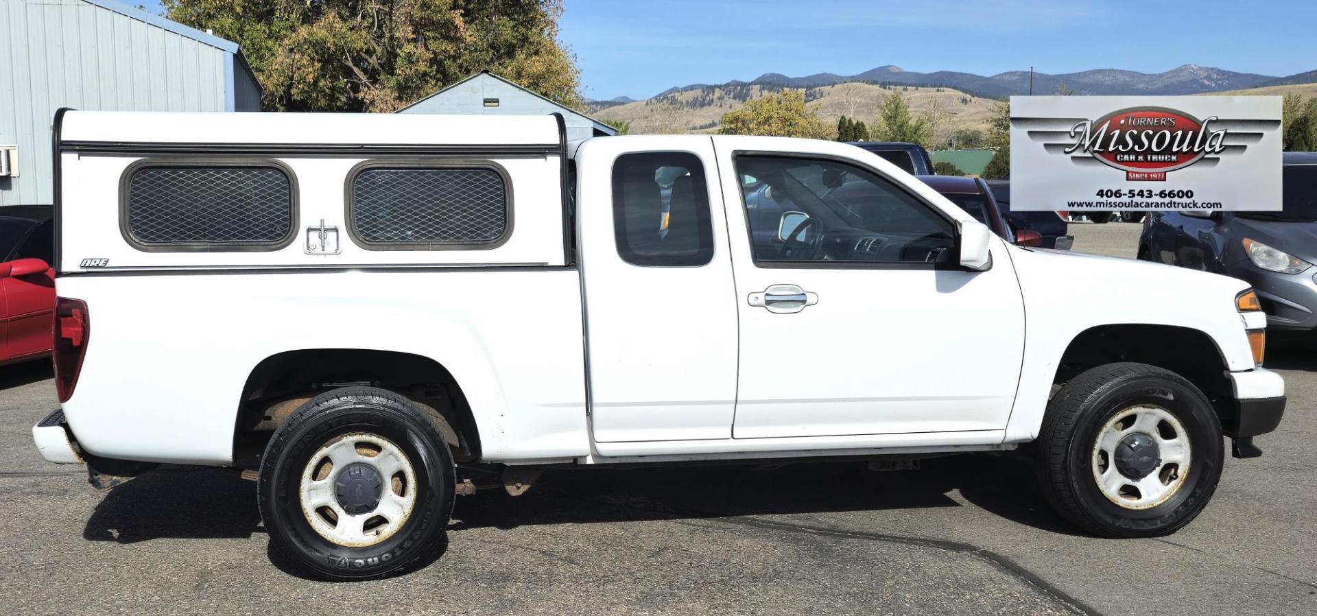 2012 White /Black Chevrolet Colorado Work Truck Ext. Cab 4WD (1GCJTBF95C8) with an 2.9L L4 DOHC 16V engine, Automatic transmission, located at 450 N Russell, Missoula, MT, 59801, (406) 543-6600, 46.874496, -114.017433 - Photo#9