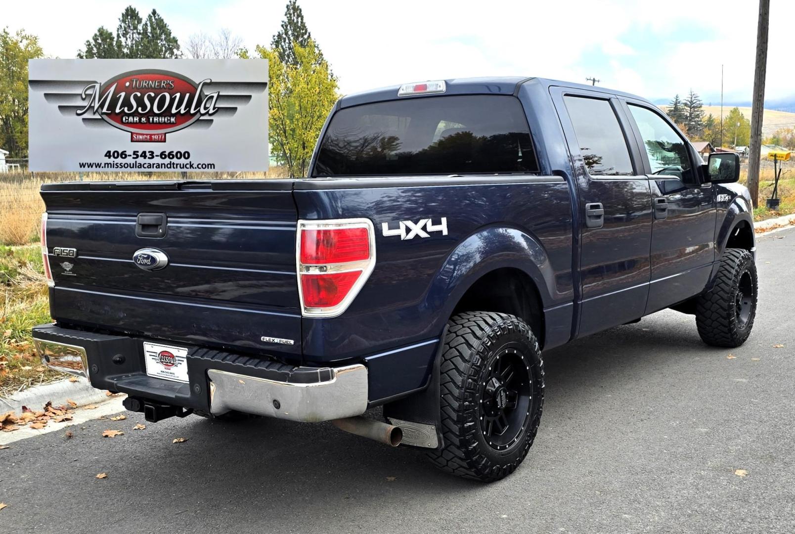 2013 Blue /Black Ford F-150 XLT SuperCrew 6.5-ft. Bed 4WD (1FTFW1EF1DK) with an 5.0L V8 engine, 6-Speed Automatic transmission, located at 450 N Russell, Missoula, MT, 59801, (406) 543-6600, 46.874496, -114.017433 - Photo#1