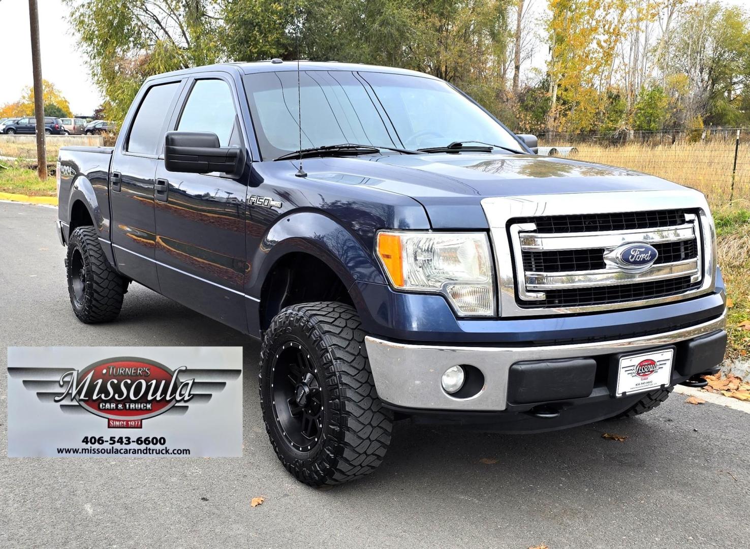 2013 Blue /Black Ford F-150 XLT SuperCrew 6.5-ft. Bed 4WD (1FTFW1EF1DK) with an 5.0L V8 engine, 6-Speed Automatic transmission, located at 450 N Russell, Missoula, MT, 59801, (406) 543-6600, 46.874496, -114.017433 - Photo#7