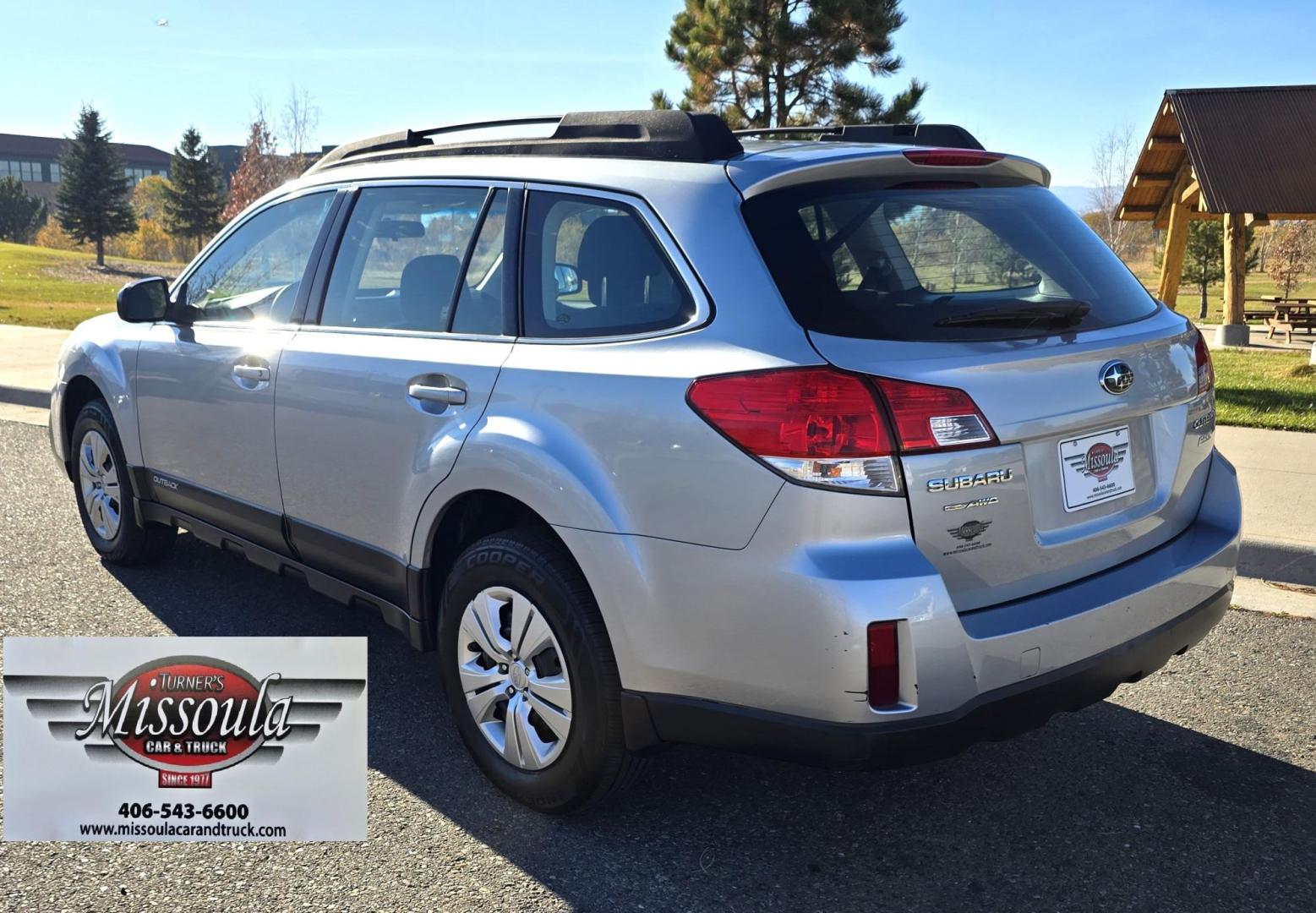 2013 Silver /Black Subaru Outback 2.5i (4S4BRBAC5D3) with an 2.5L H4 DOHC 16V engine, Automatic transmission, located at 450 N Russell, Missoula, MT, 59801, (406) 543-6600, 46.874496, -114.017433 - Super Clean All Whee Drive Outback. 2.5I H4 Engine. Automatic Transmission. Air Cruise. Tilt. Nice Cooper All Season Radials. AM FM Sat CD. Clean Carfax and Title. - Photo#6