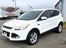 2014 White /Black Ford Escape SE FWD (1FMCU0GXXEU) with an 1.6L L4 DOHC 16V engine, 6-Speed Automatic transmission, located at 450 N Russell, Missoula, MT, 59801, (406) 543-6600, 46.874496, -114.017433 - Great Running Ford Escape EcoBoost. Front Wheel Drive. 1.6L I4 Engine. 6 Speed Automatic. Air. Cruise. Tilt. Power Windows and Locks. AM FM XM CD. Bluetooth Audio and Phone. Nice Bridgestone Tires. - Photo#0